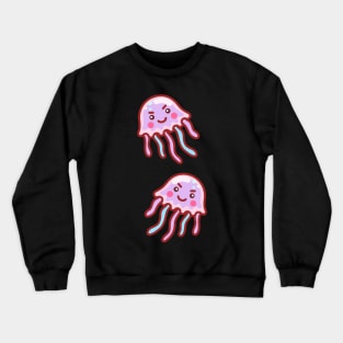 Evil Cotton Candy Jellyfish Crewneck Sweatshirt